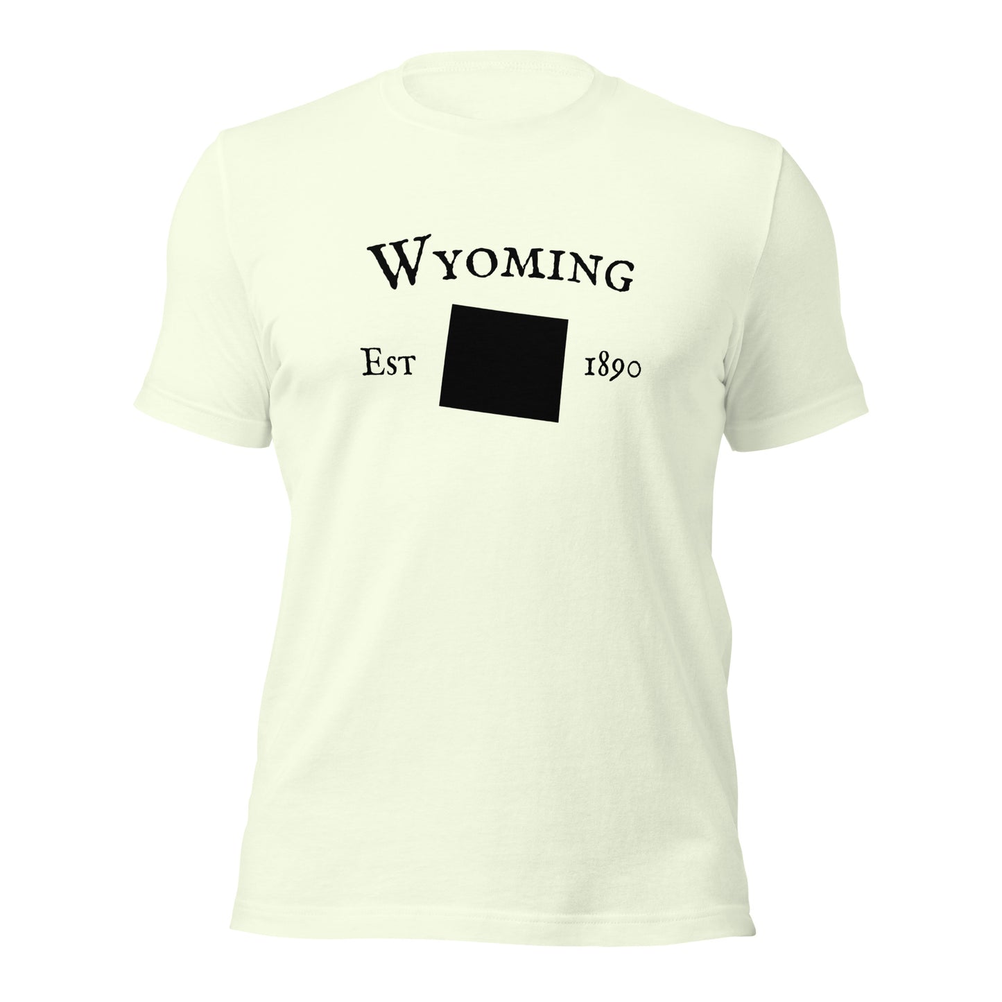 "Wyoming Established In 1890" T-Shirt - Weave Got Gifts - Unique Gifts You Won’t Find Anywhere Else!