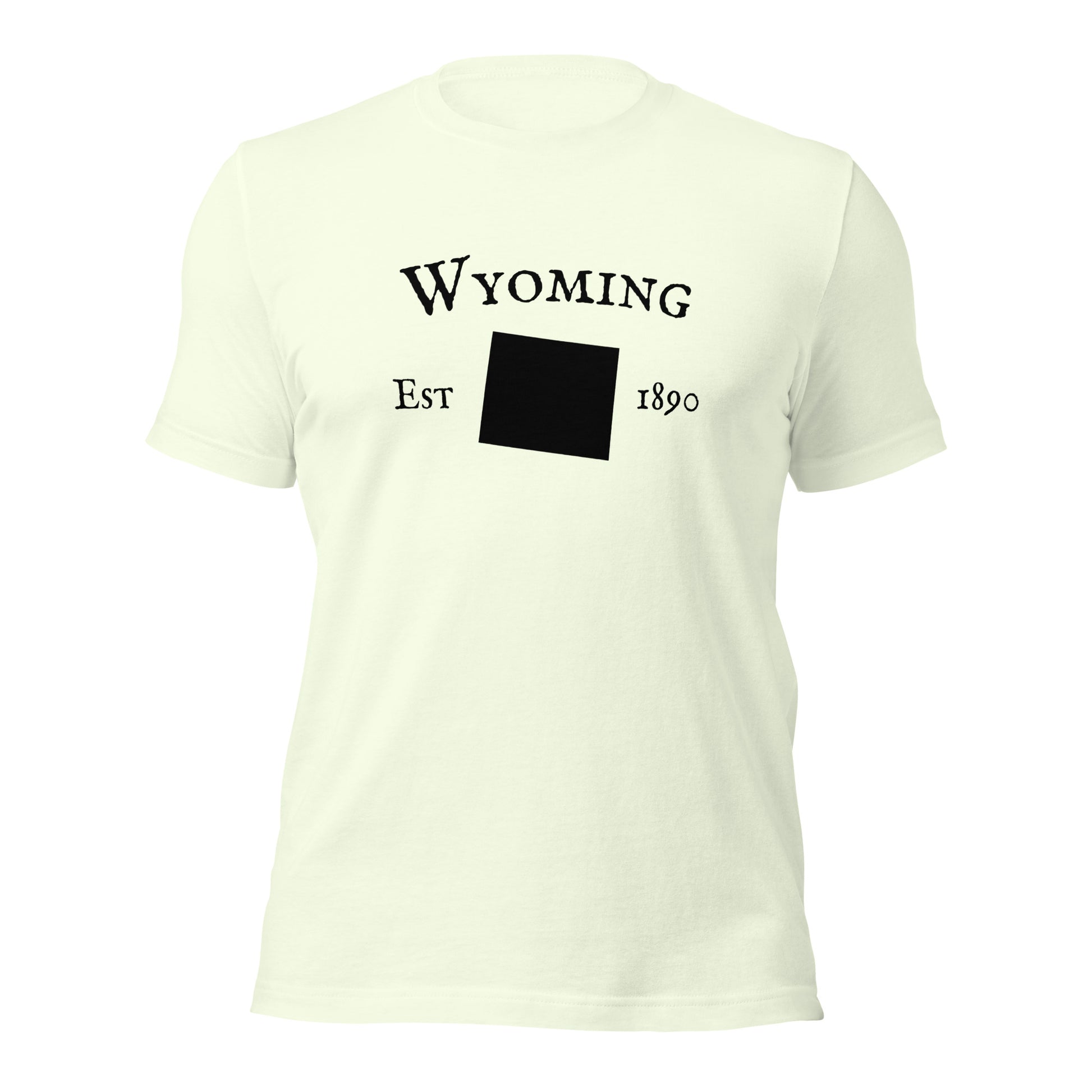 "Wyoming Established In 1890" T-Shirt - Weave Got Gifts - Unique Gifts You Won’t Find Anywhere Else!
