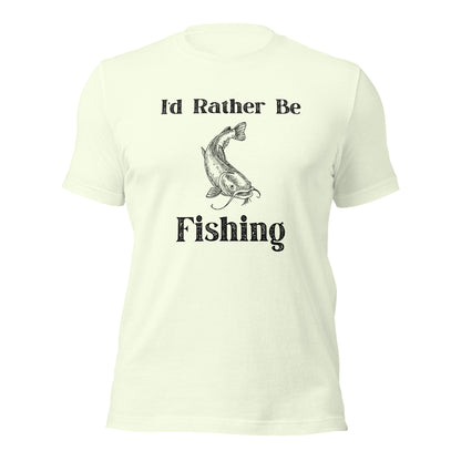 "I'd Rather Be Fishing" T-Shirt - Weave Got Gifts - Unique Gifts You Won’t Find Anywhere Else!