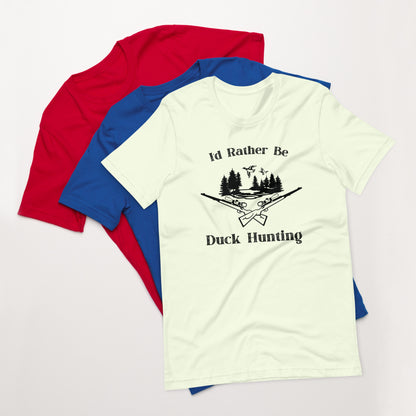 "I'd Rather Be Duck Hunting" T-Shirt - Weave Got Gifts - Unique Gifts You Won’t Find Anywhere Else!