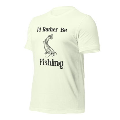 "I'd Rather Be Fishing" T-Shirt - Weave Got Gifts - Unique Gifts You Won’t Find Anywhere Else!