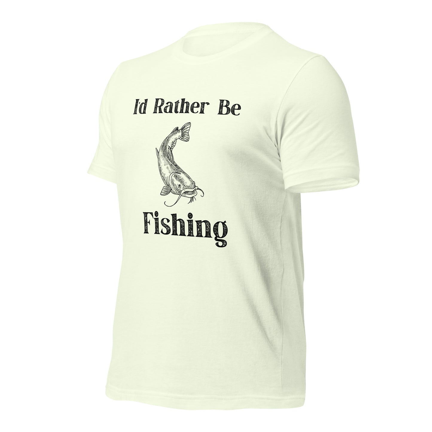 "I'd Rather Be Fishing" T-Shirt - Weave Got Gifts - Unique Gifts You Won’t Find Anywhere Else!