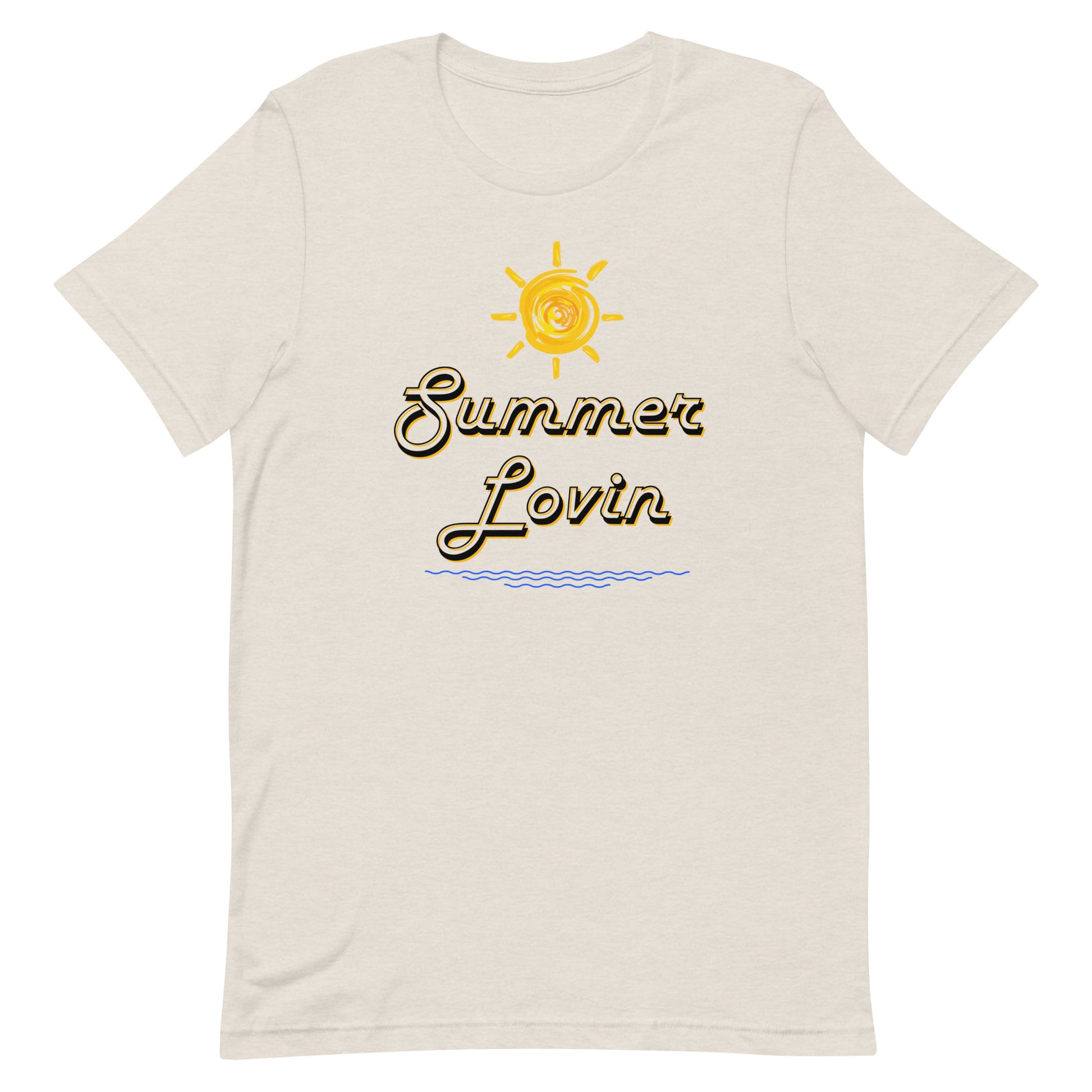 Retro Summer Lovin’ shirt perfect for beach vacations.
