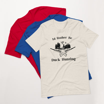 "I'd Rather Be Duck Hunting" T-Shirt - Weave Got Gifts - Unique Gifts You Won’t Find Anywhere Else!