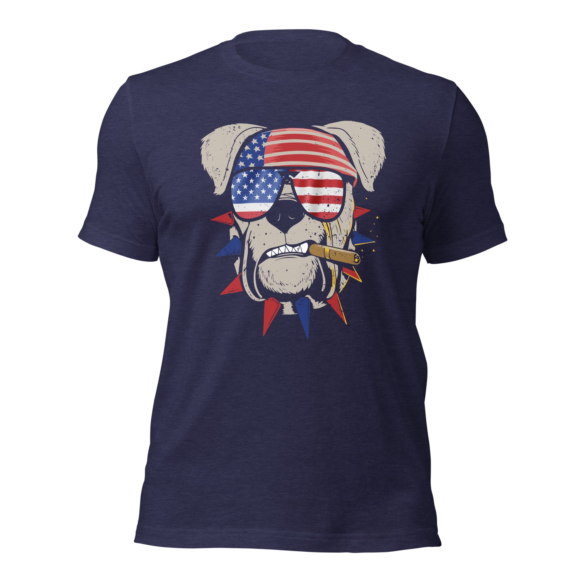 Women’s American biker bulldog graphic t-shirt
