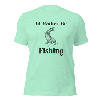 "I'd Rather Be Fishing" T-Shirt - Weave Got Gifts - Unique Gifts You Won’t Find Anywhere Else!