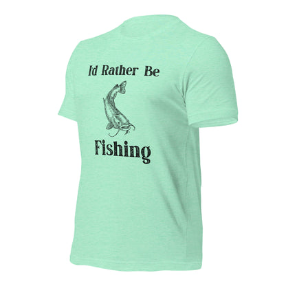 "I'd Rather Be Fishing" T-Shirt - Weave Got Gifts - Unique Gifts You Won’t Find Anywhere Else!