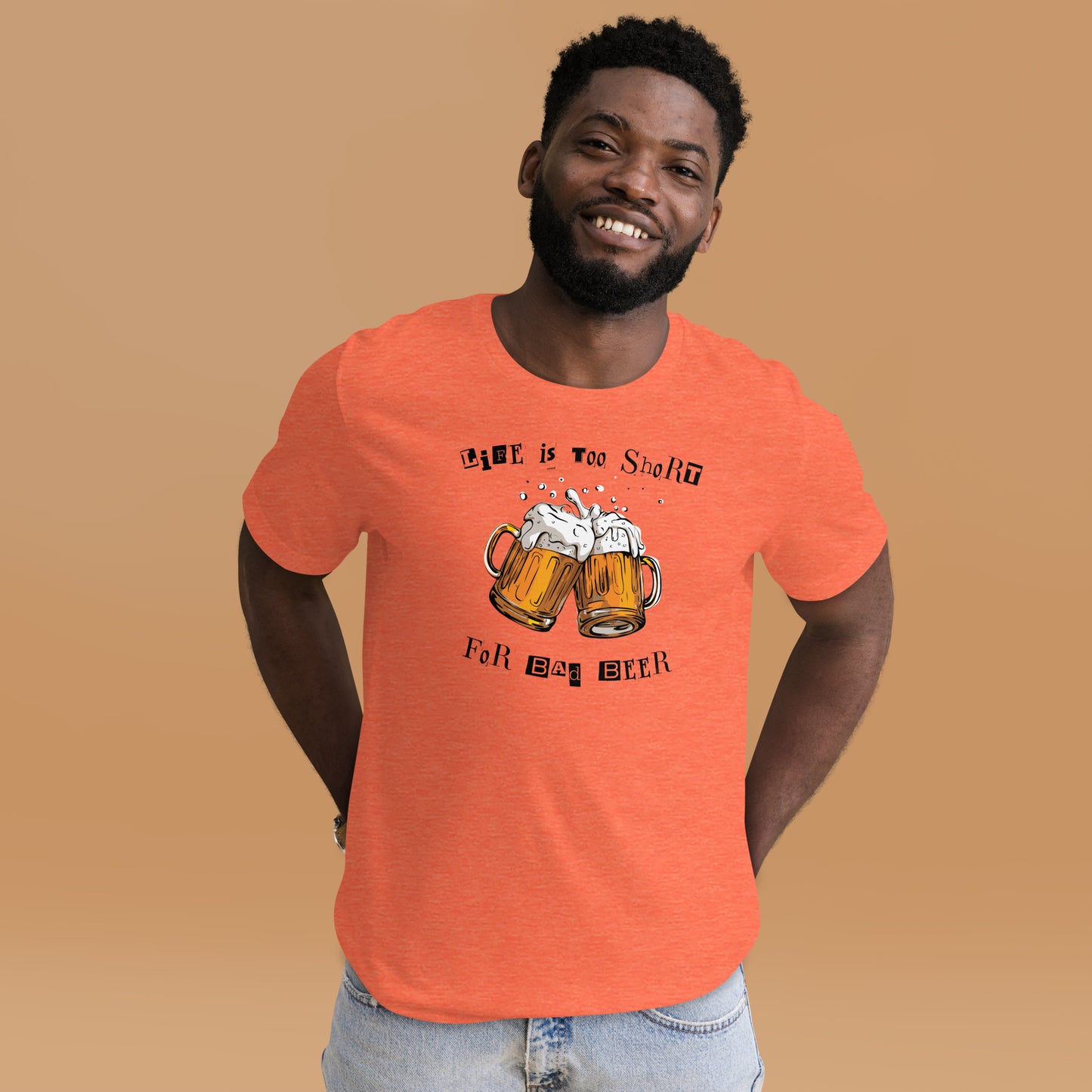 "Life Is Too Short For Bad Beer" T-Shirt - Weave Got Gifts - Unique Gifts You Won’t Find Anywhere Else!