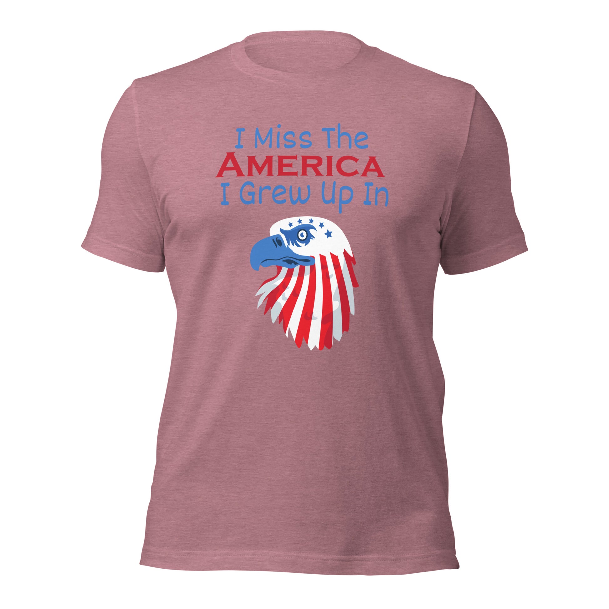Nationalistic bald eagle t-shirt with vintage-inspired design

