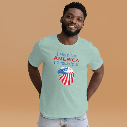 "Nostalgic 'I Miss The America I Grew Up In' T-Shirt"