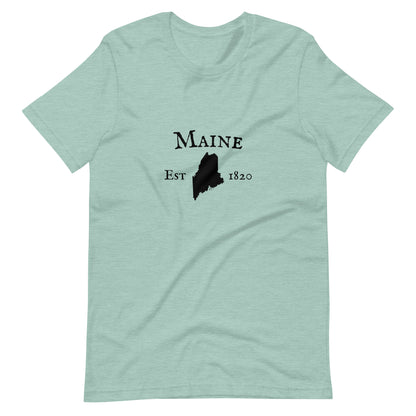 "Maine Established In 1820" T-Shirt - Weave Got Gifts - Unique Gifts You Won’t Find Anywhere Else!