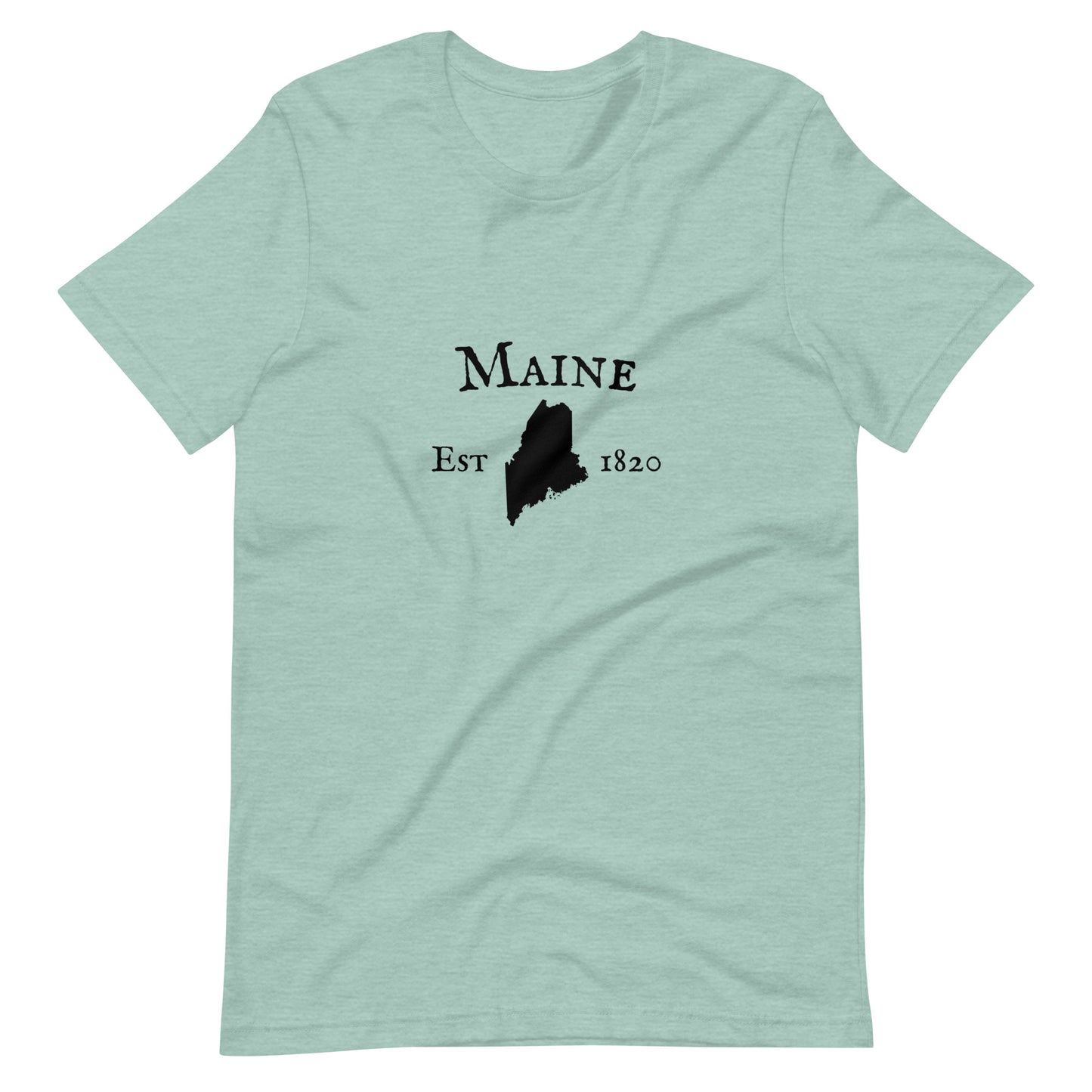 Durable Maine pride t-shirt with classic design

