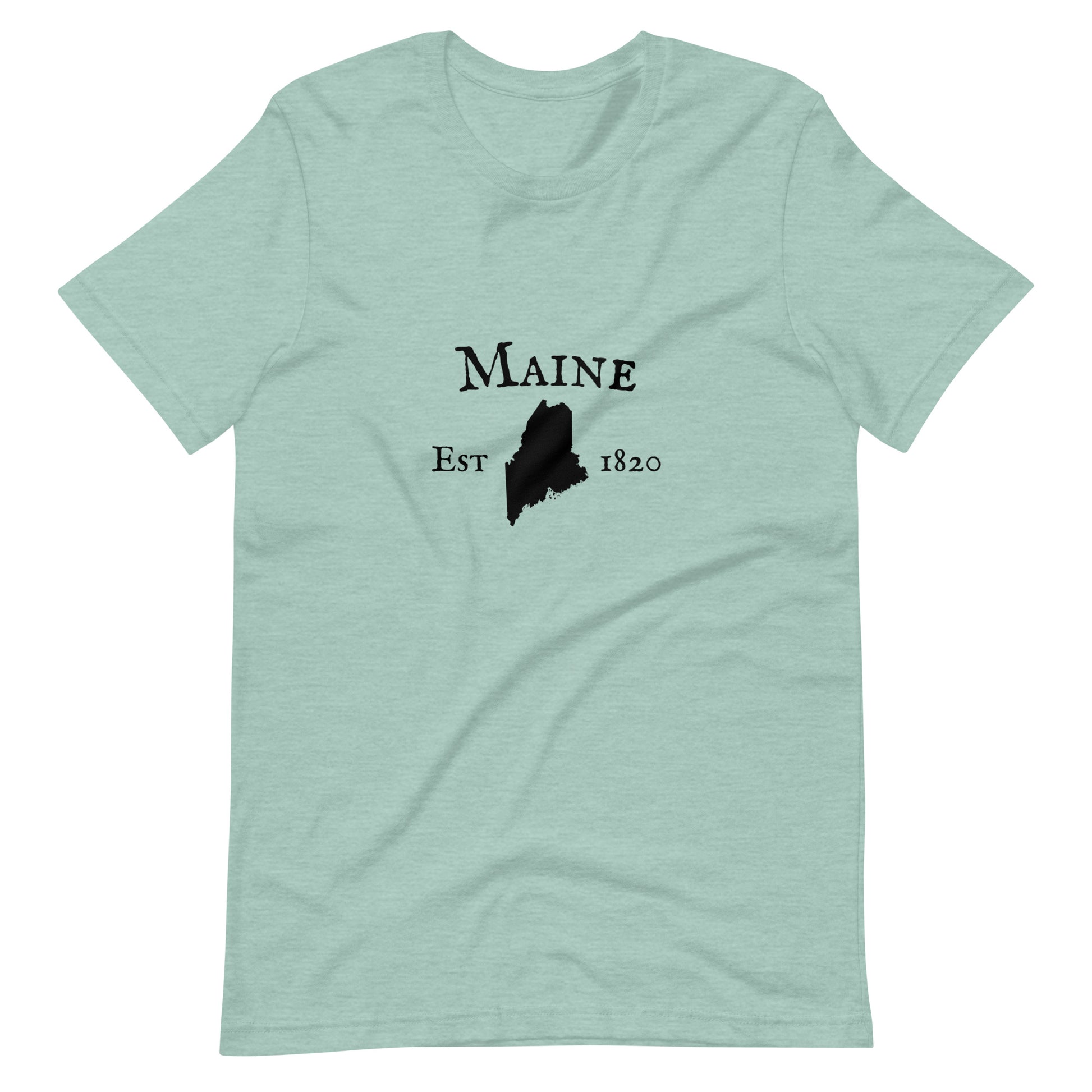 Durable Maine pride t-shirt with classic design
