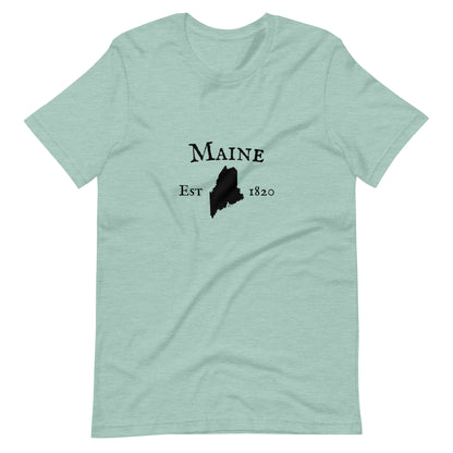 Durable Maine pride t-shirt with classic design
