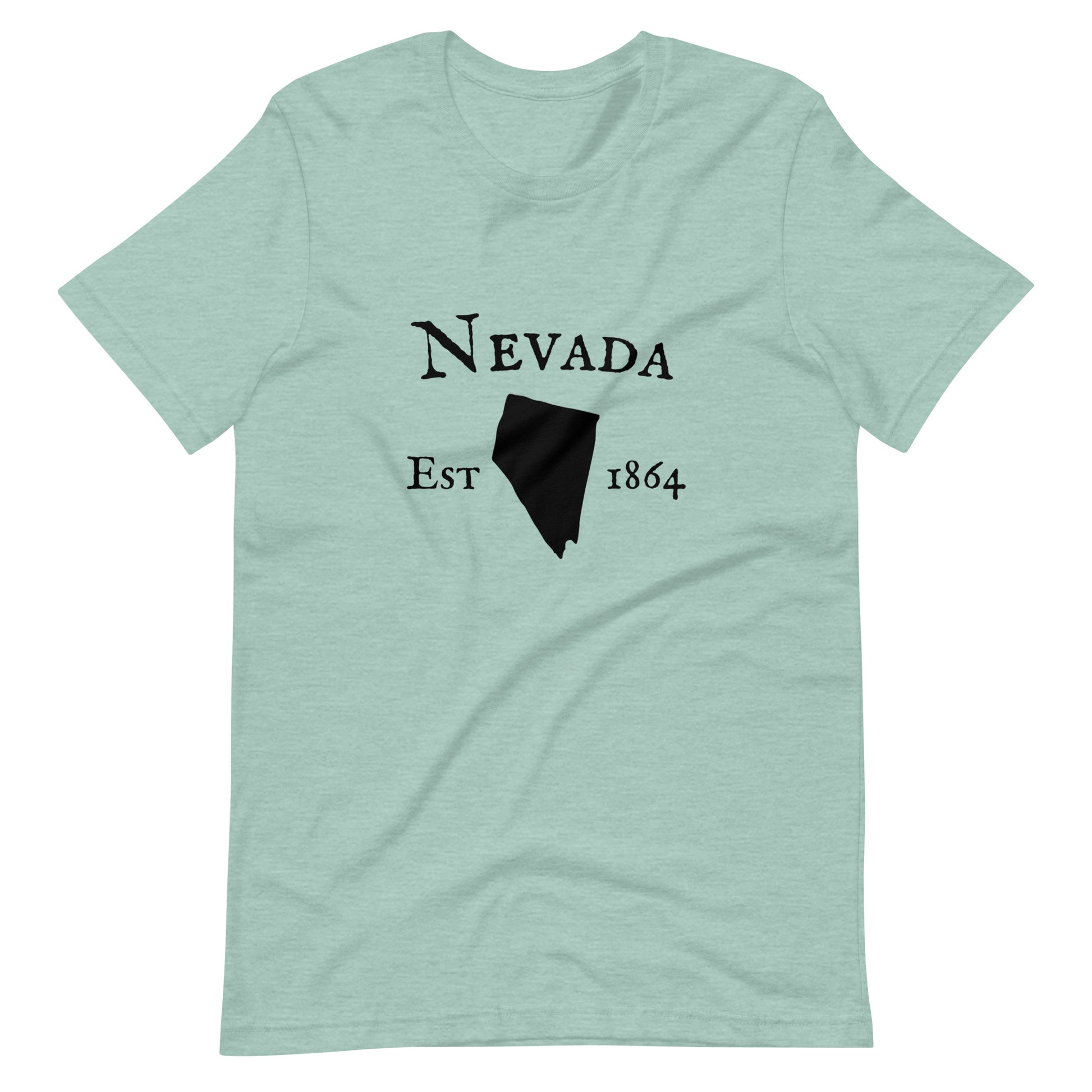 Nevada t-shirt women’s style with unisex appeal
