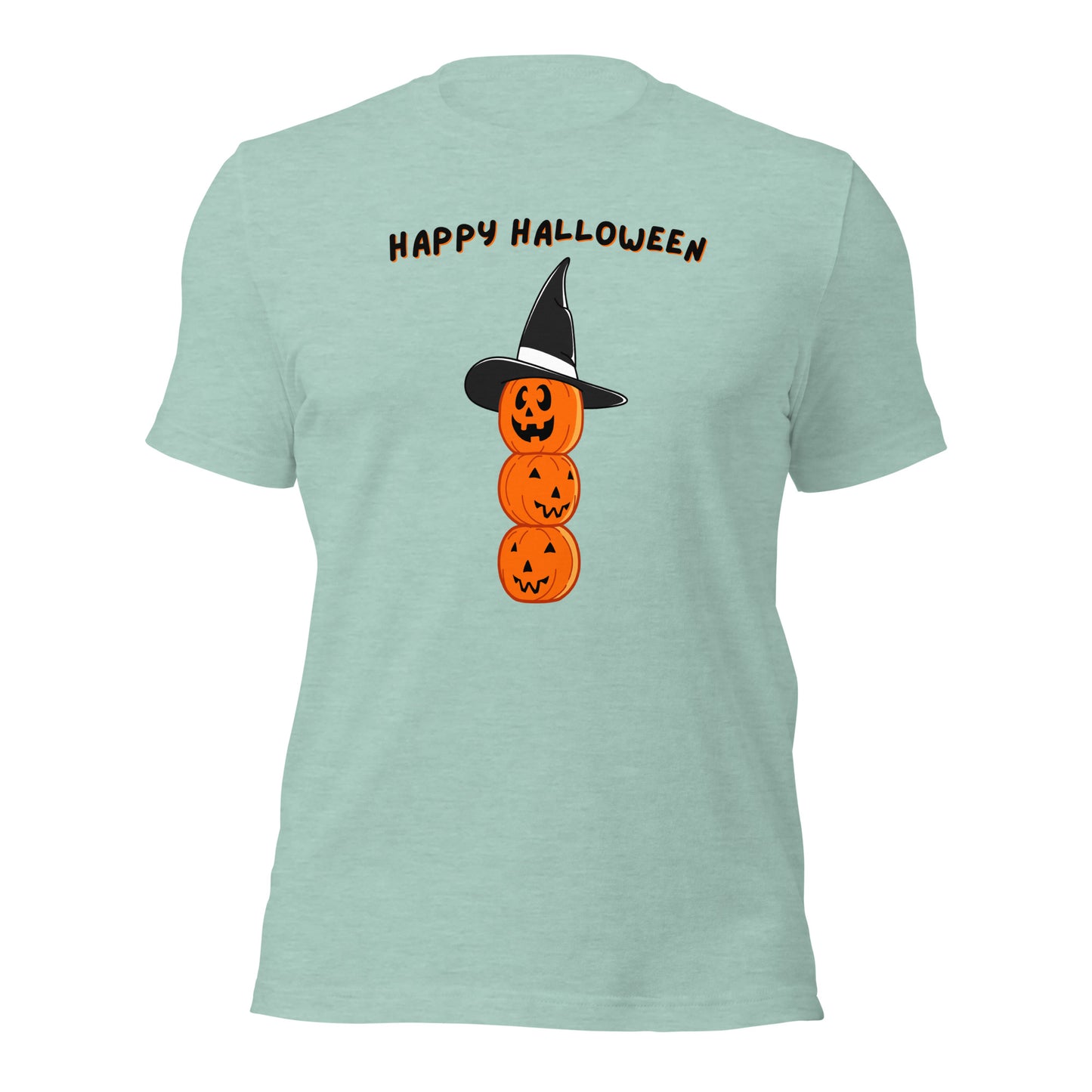 Lightweight and soft Happy Halloween t-shirt
