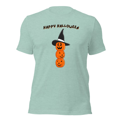 Lightweight and soft Happy Halloween t-shirt

