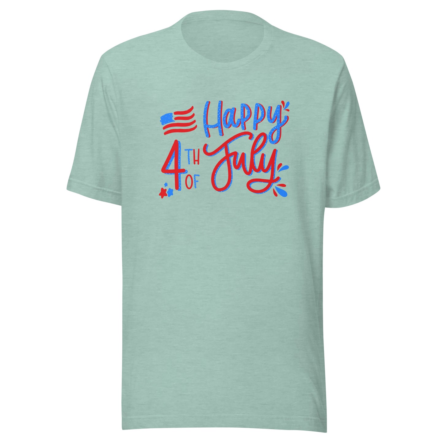 "Happy 4th Of July" T-Shirt - Weave Got Gifts - Unique Gifts You Won’t Find Anywhere Else!