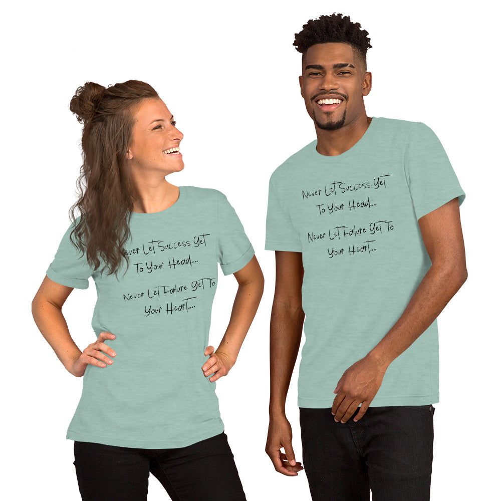 "Never Let Success Get To Your Head" T-Shirt - Weave Got Gifts - Unique Gifts You Won’t Find Anywhere Else!
