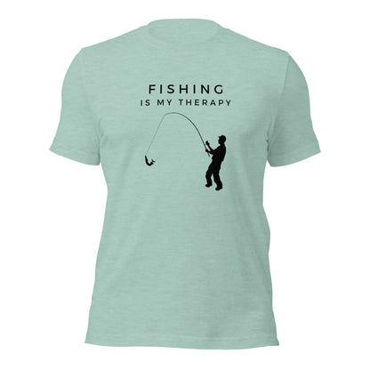 "Fishing Is My Therapy" T-Shirt - Weave Got Gifts - Unique Gifts You Won’t Find Anywhere Else!