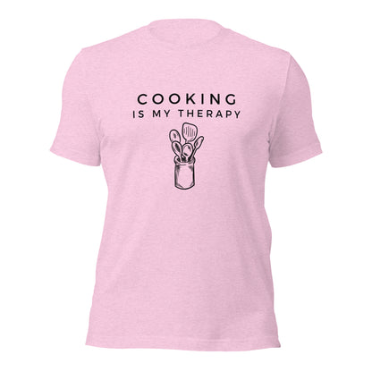 "Cooking Is My Therapy" T-Shirt - Weave Got Gifts - Unique Gifts You Won’t Find Anywhere Else!