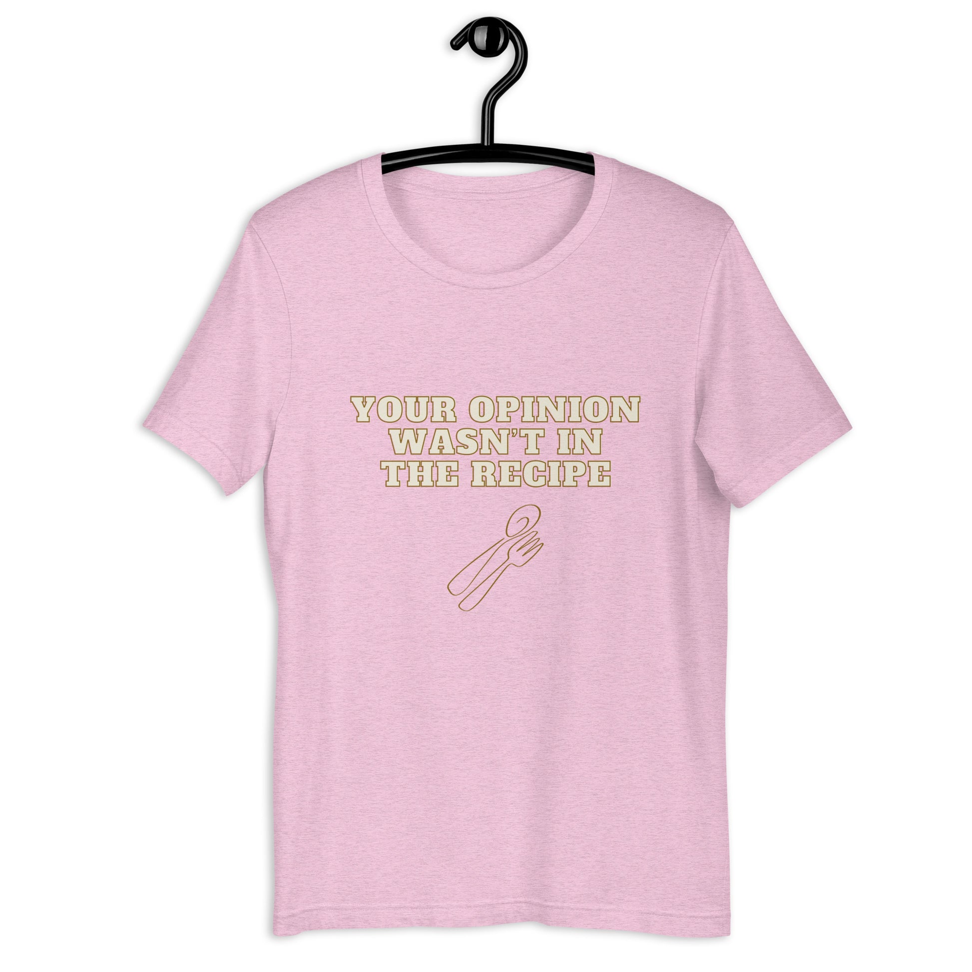 Funny foodie t-shirt for chefs and home cooks
