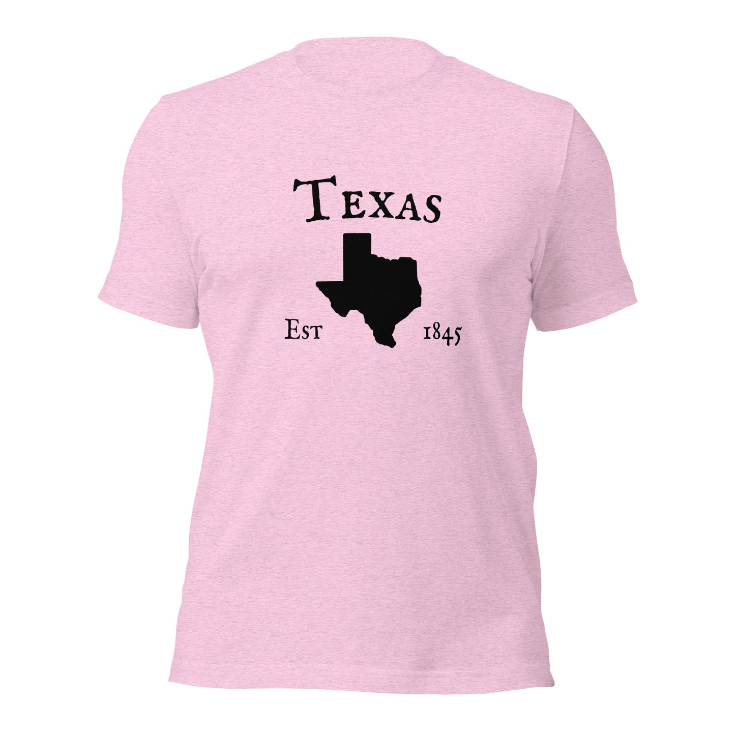Unisex Texas t-shirt featuring iconic state outline
