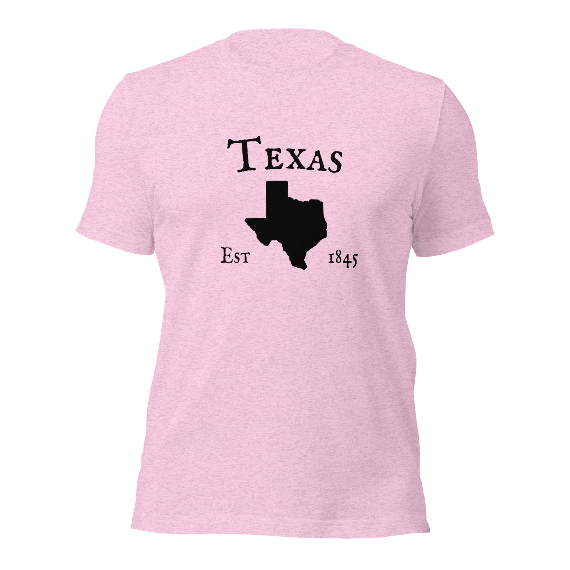 Unisex Texas t-shirt featuring iconic state outline
