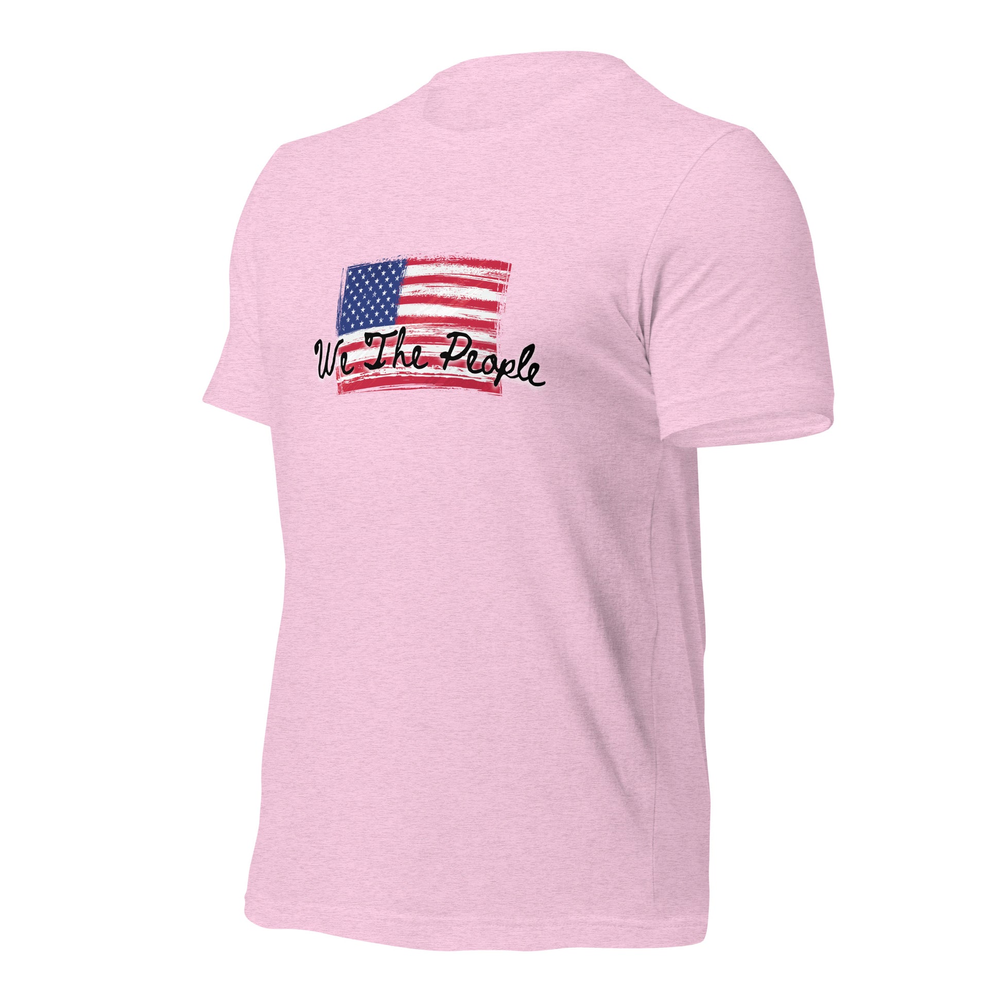 Stretchable American flag t-shirt for men and women