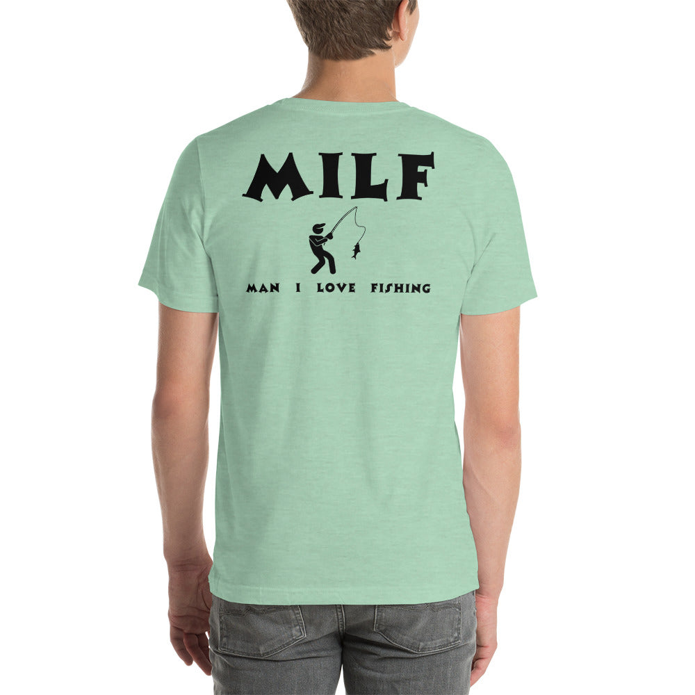 Hilarious fishing shirt perfect for anglers with a sense of humor.
