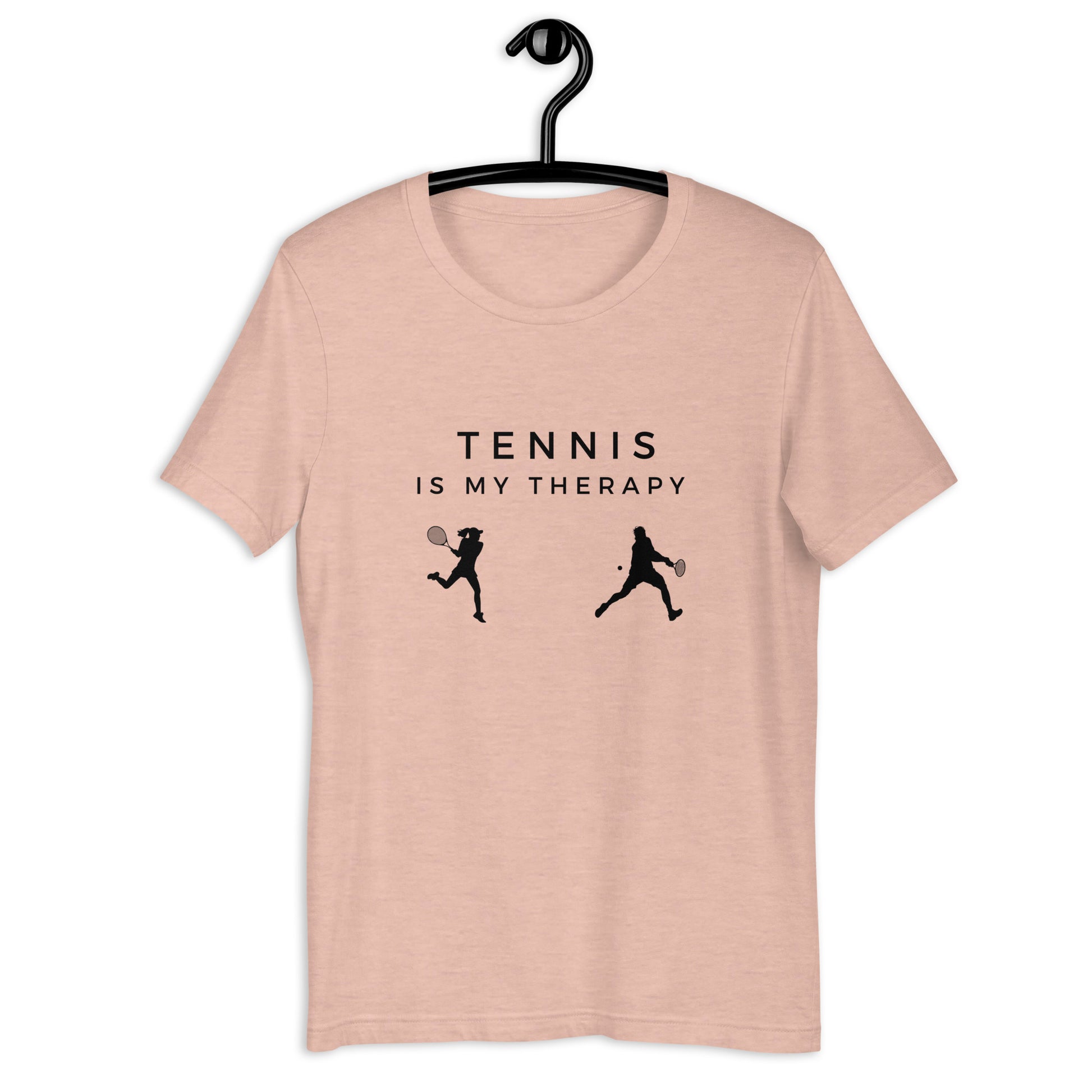 Men’s tennis therapy t-shirt for casual outings
