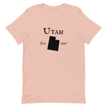 "Utah Established In 1896" T-Shirt - Weave Got Gifts - Unique Gifts You Won’t Find Anywhere Else!