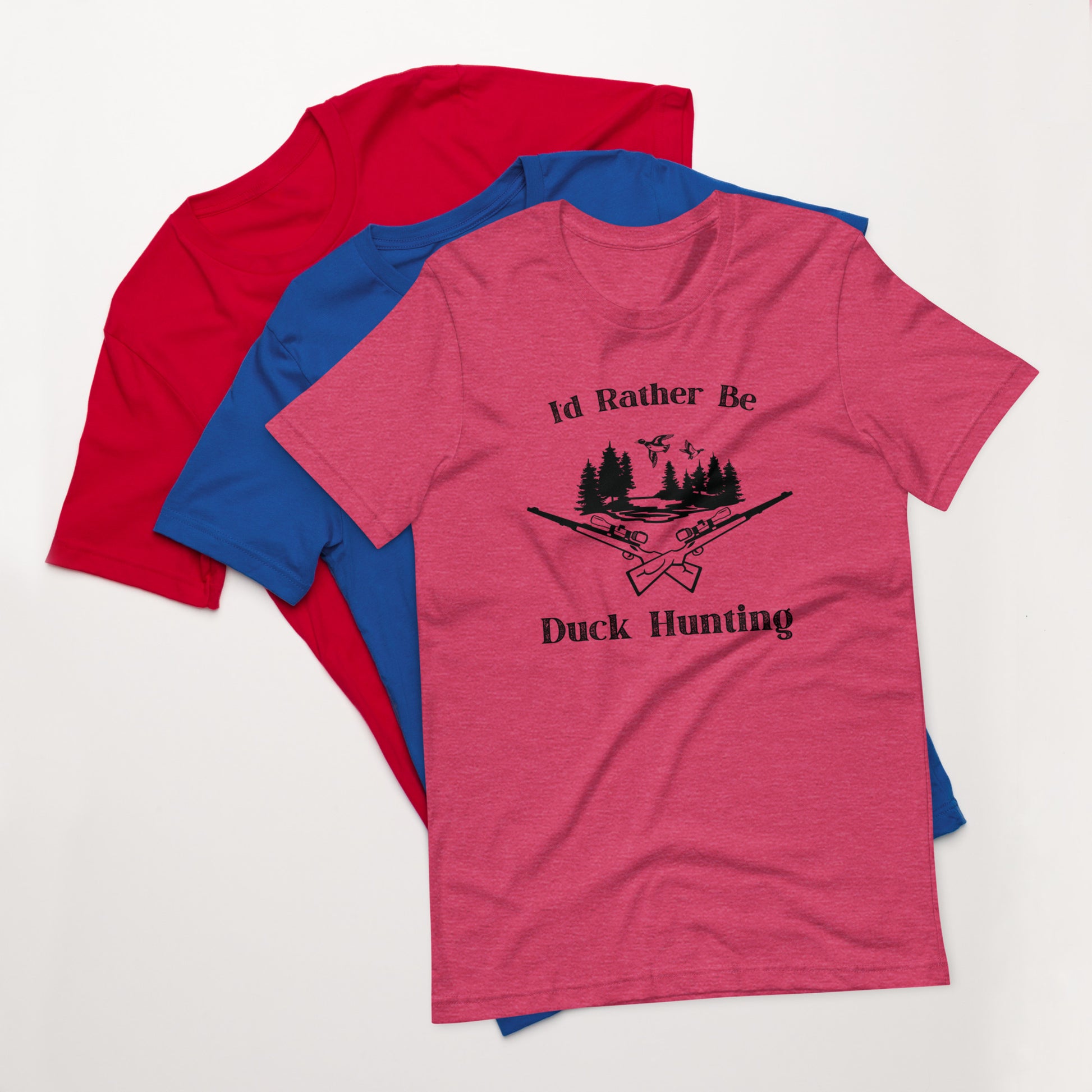 "I'd Rather Be Duck Hunting" T-Shirt - Weave Got Gifts - Unique Gifts You Won’t Find Anywhere Else!