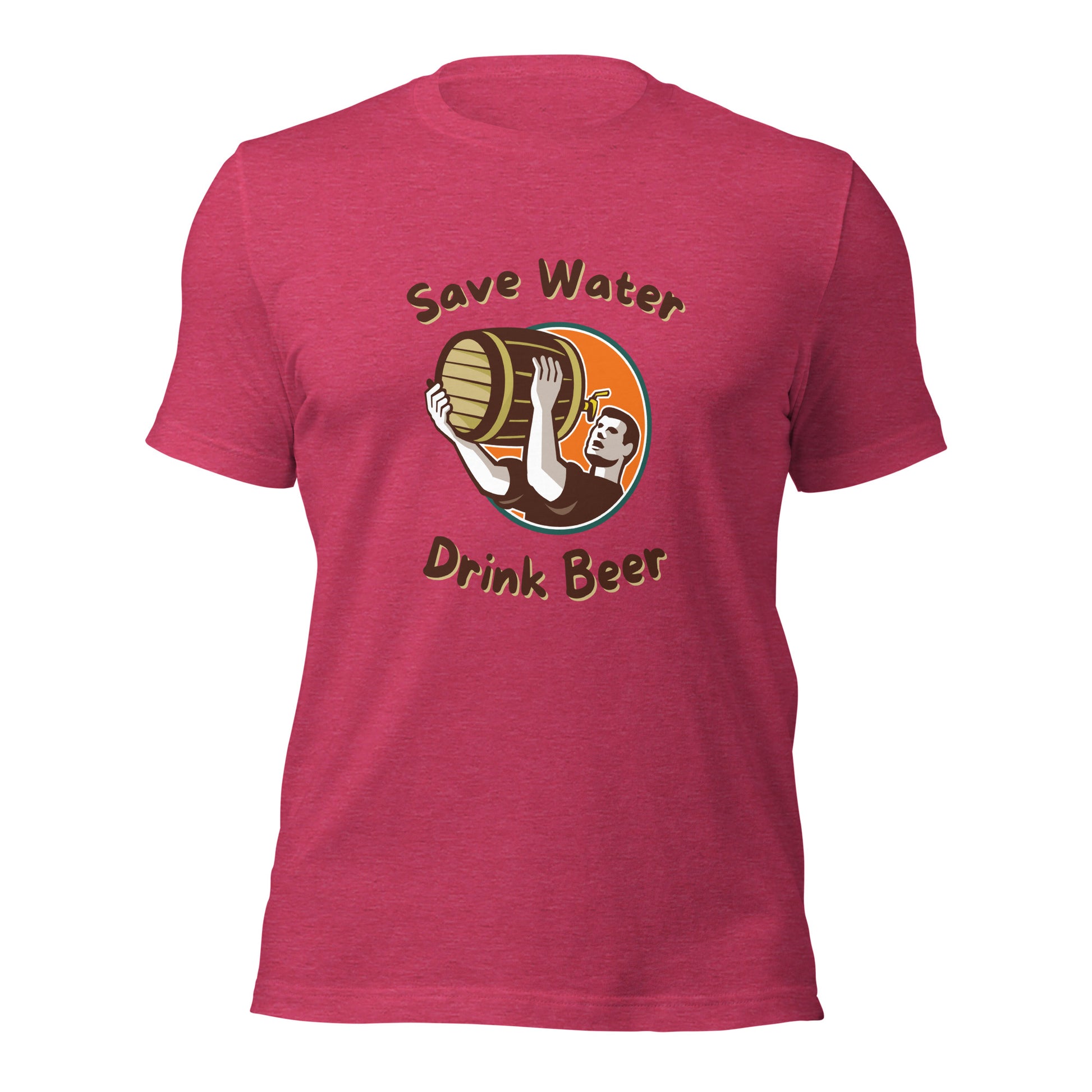 Comfortable mens beer shirt with soft cotton fabric
