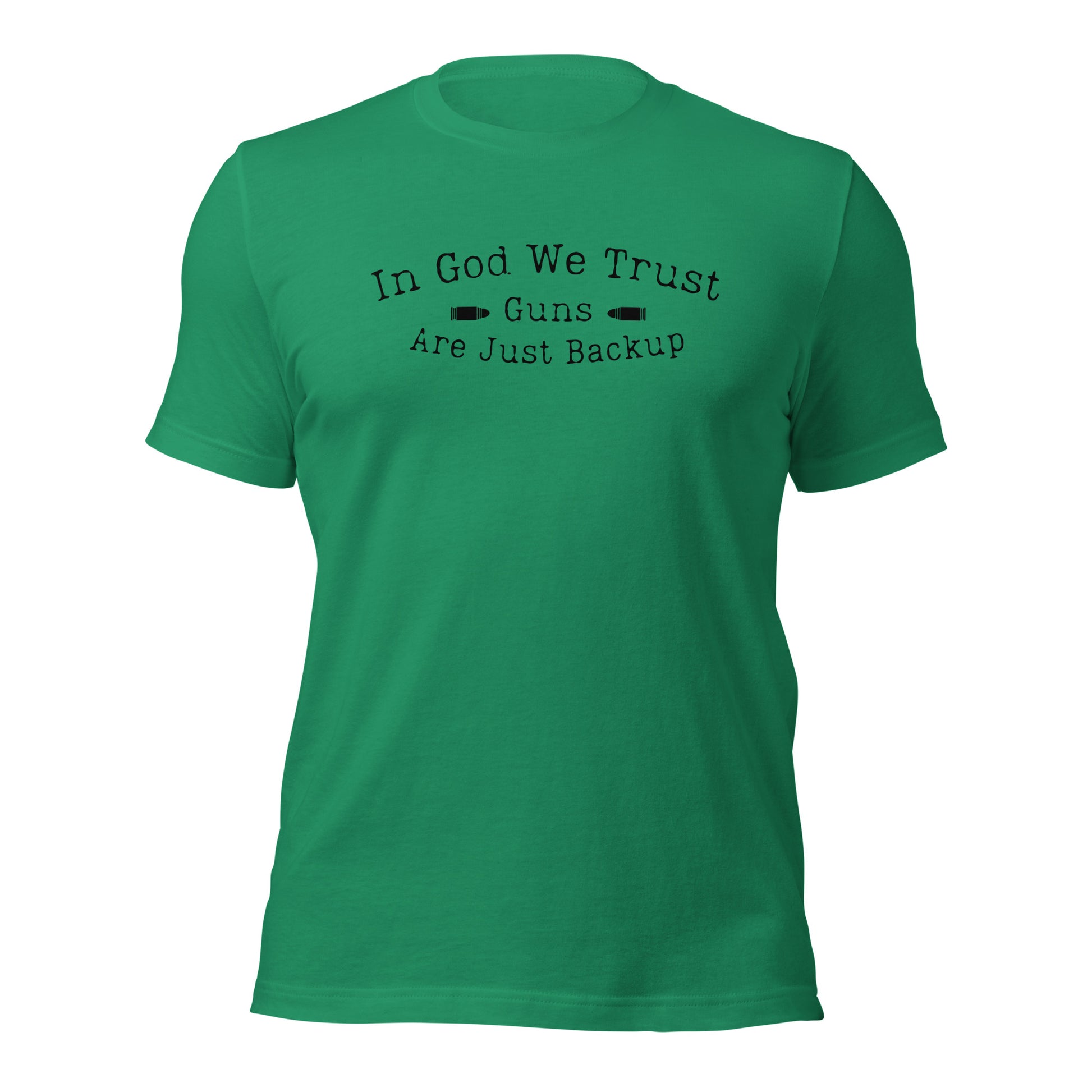 Comfortable God and guns shirt for everyday wear
