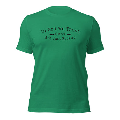 Comfortable God and guns shirt for everyday wear

