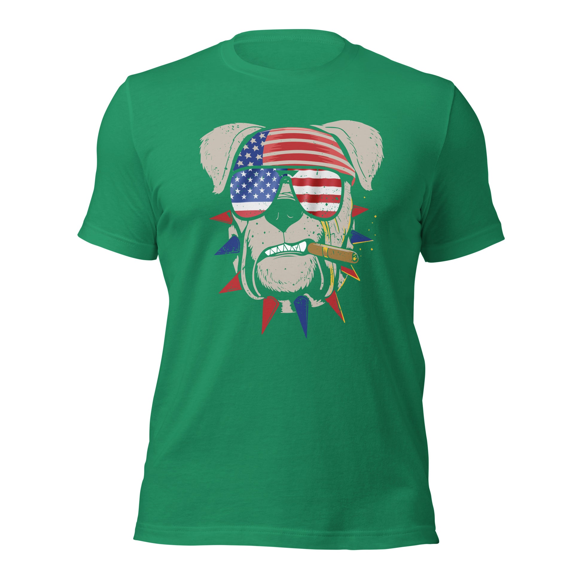 "Smoking American Dog" T-Shirt - Weave Got Gifts - Unique Gifts You Won’t Find Anywhere Else!