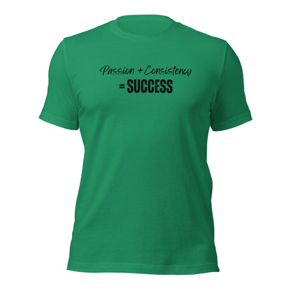 "Passion + Consistency = Success" T-Shirt - Weave Got Gifts - Unique Gifts You Won’t Find Anywhere Else!