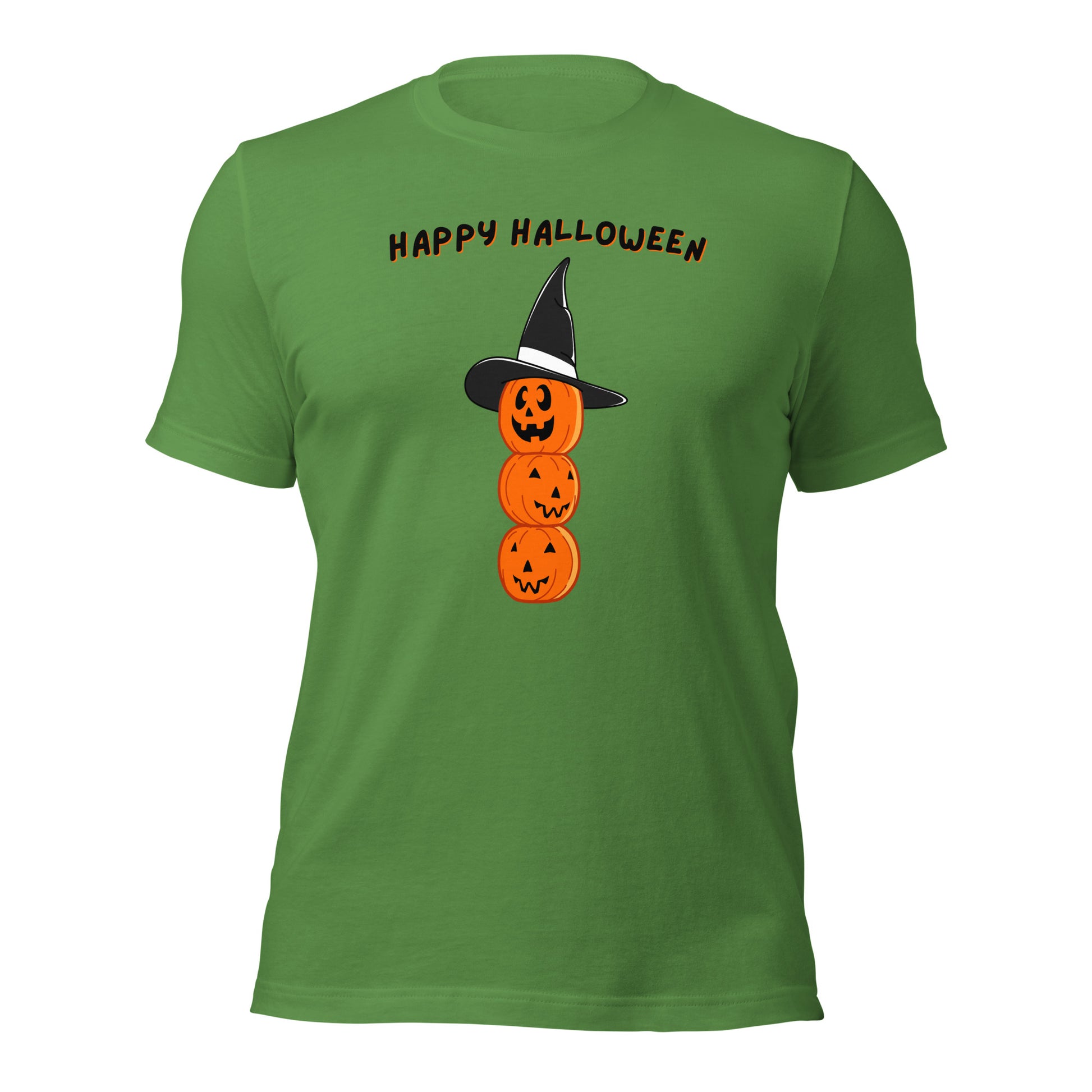 Comfortable Halloween t-shirt with cute pumpkins
