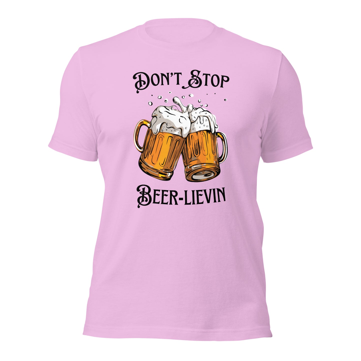 Playful beer t-shirt with soft cotton fabric for all-day comfort
