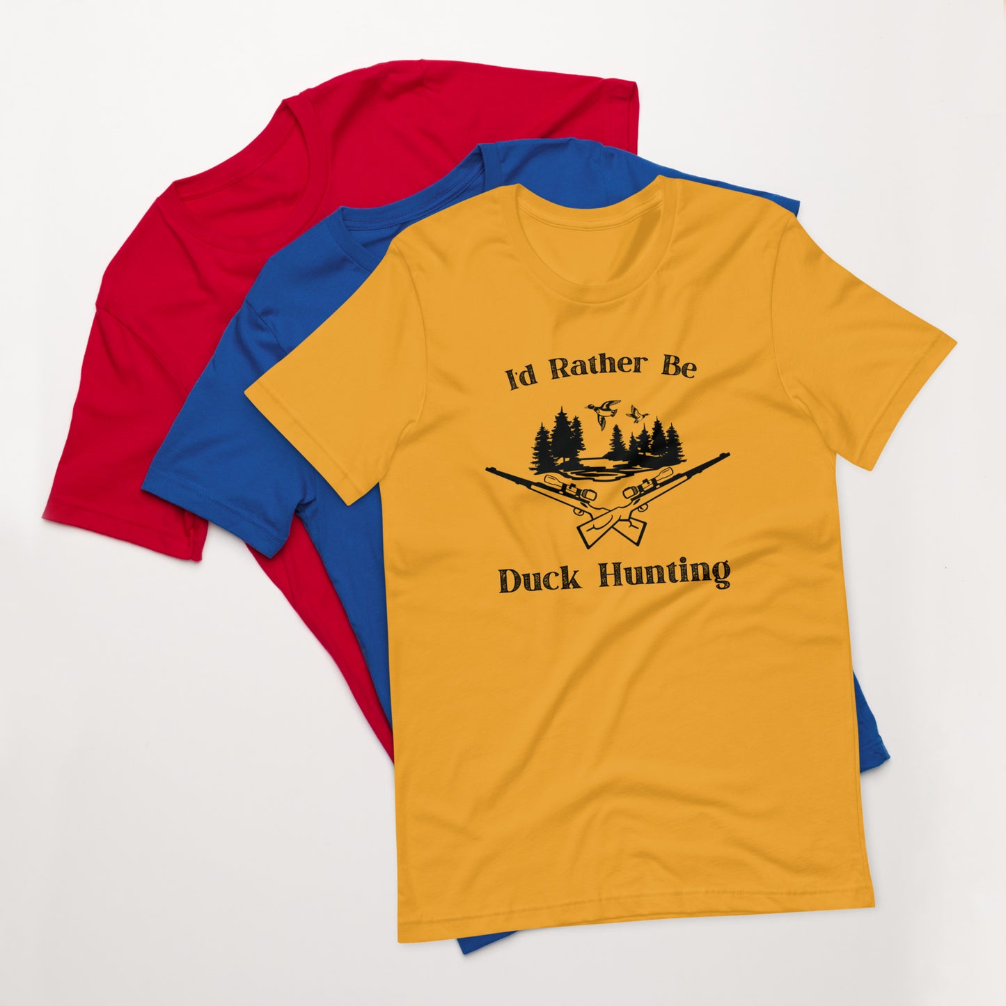 "I'd Rather Be Duck Hunting" T-Shirt - Weave Got Gifts - Unique Gifts You Won’t Find Anywhere Else!