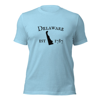 "Delaware Established In 1787" T-Shirt - Weave Got Gifts - Unique Gifts You Won’t Find Anywhere Else!