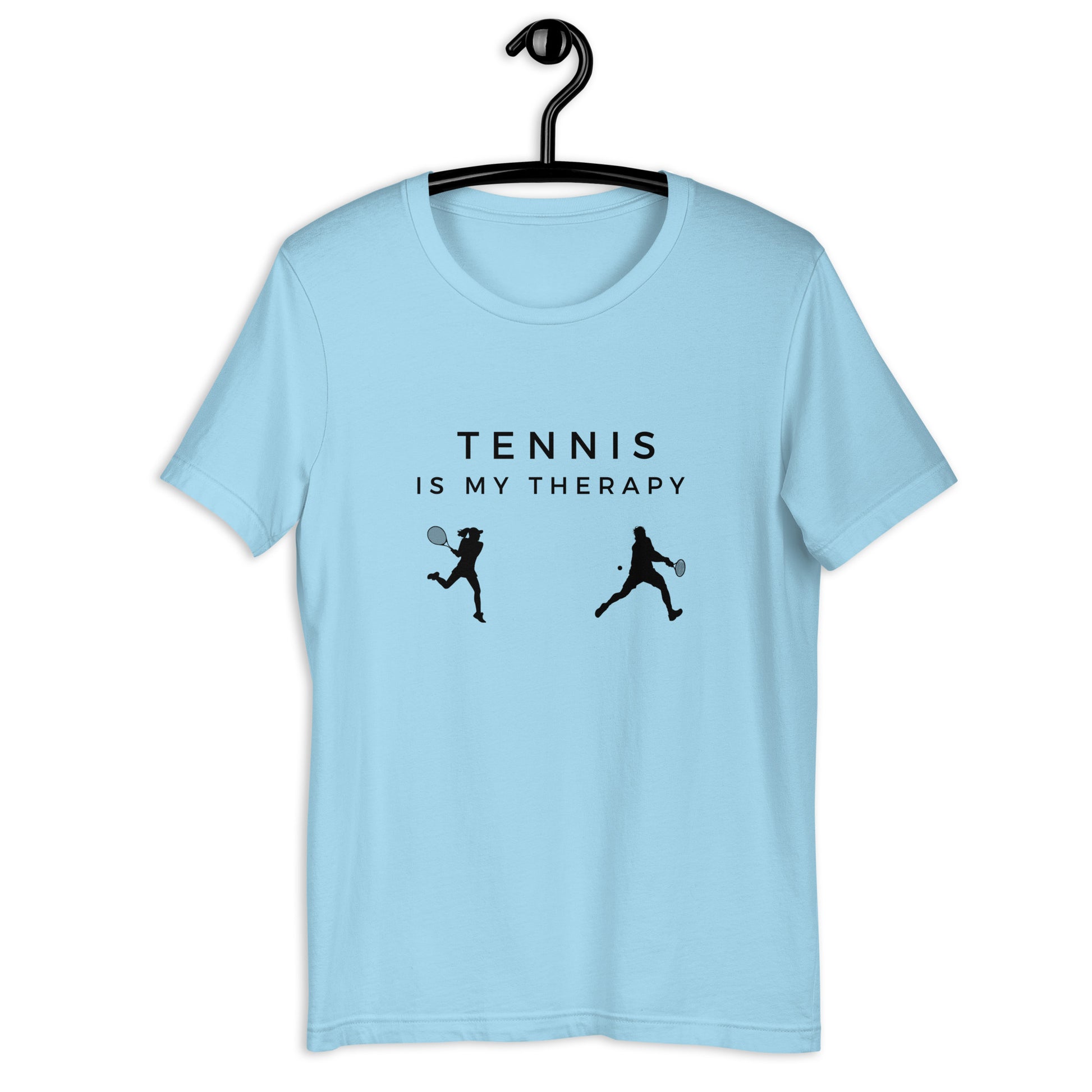 Lightweight tennis t-shirt with calming design
