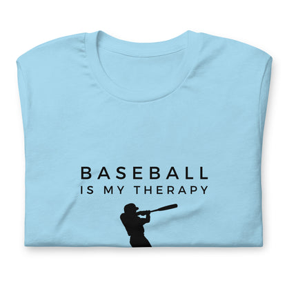 "Baseball Is My Therapy" T-Shirt - Weave Got Gifts - Unique Gifts You Won’t Find Anywhere Else!