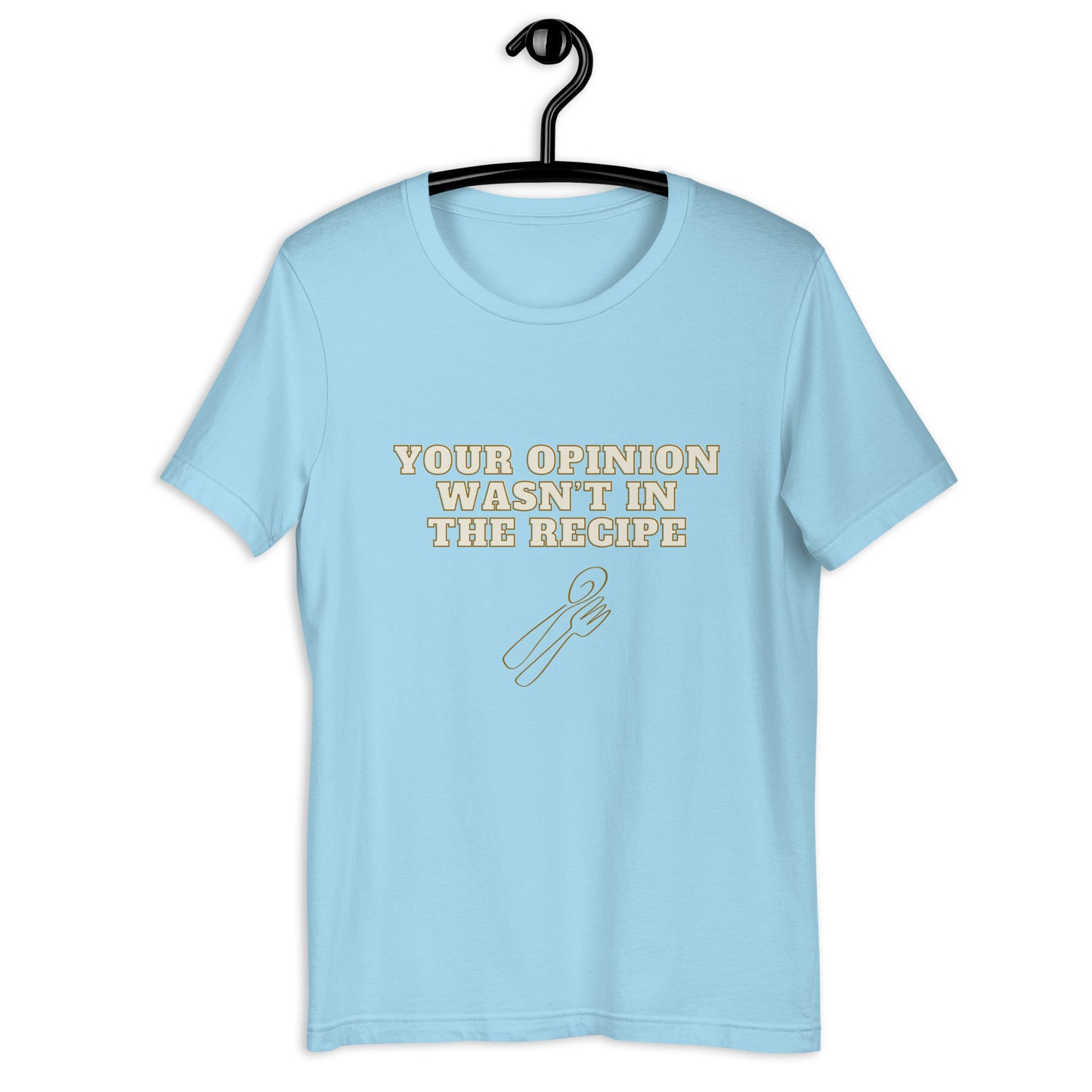 Humorous foodie shirt for casual and kitchen use
