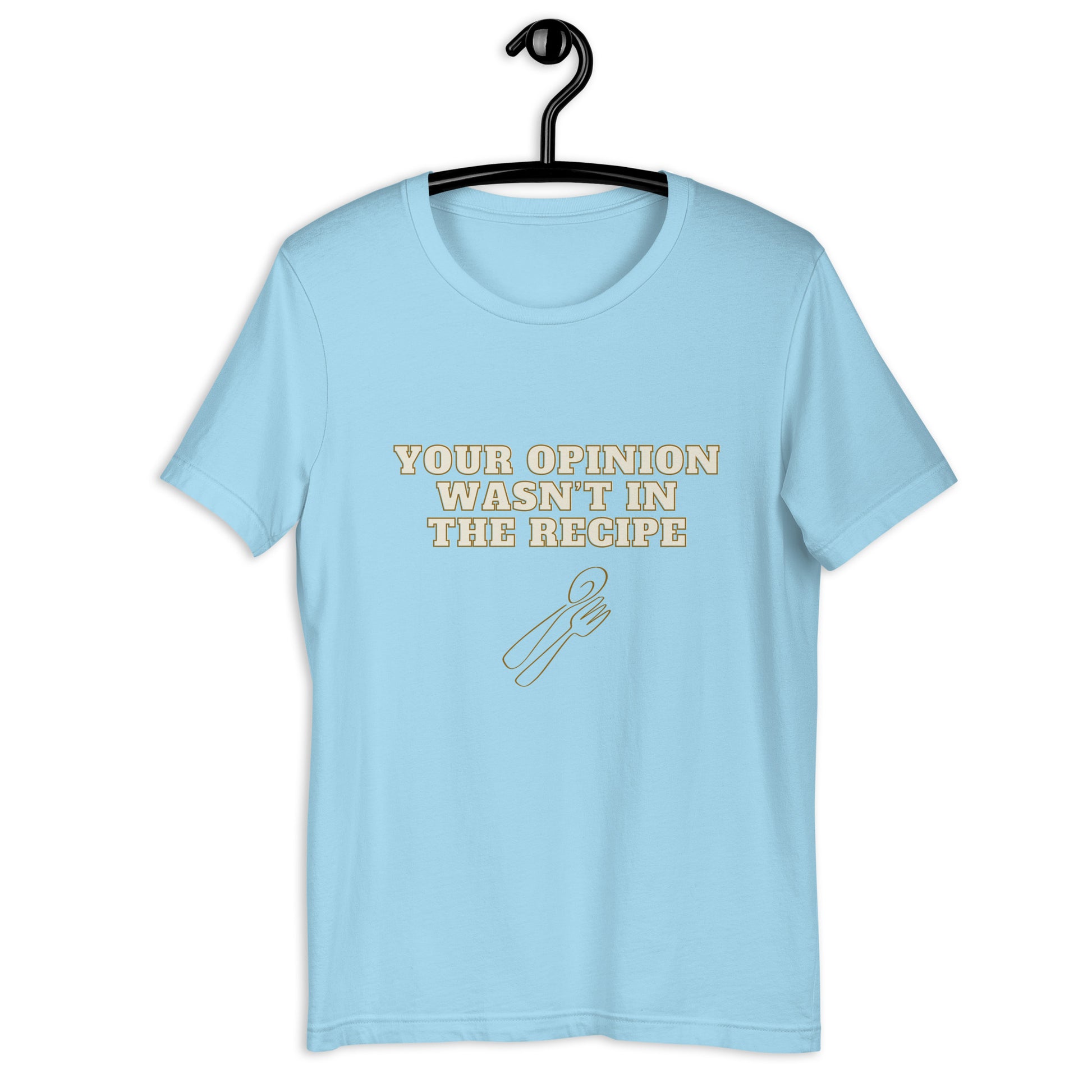 Humorous foodie shirt for casual and kitchen use
