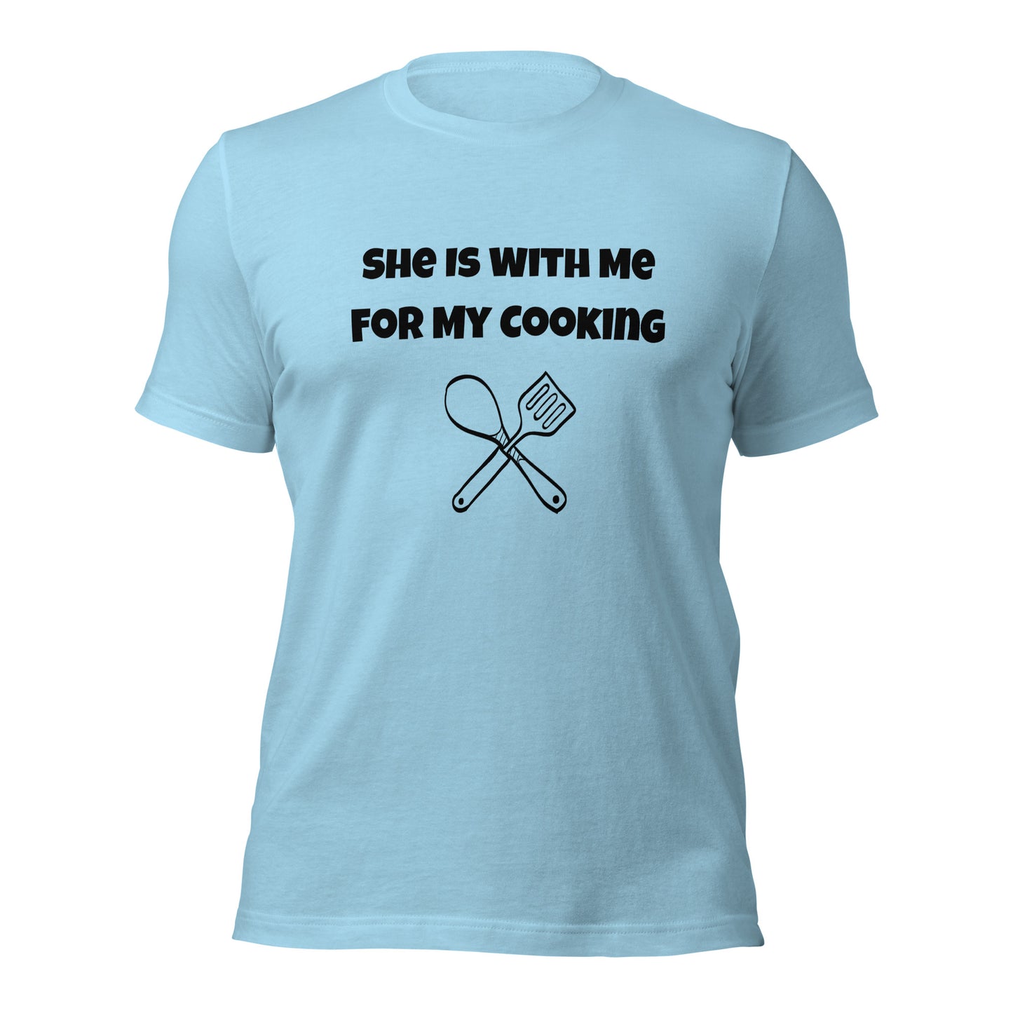 Cooking lover’s t-shirt with fun message and design
