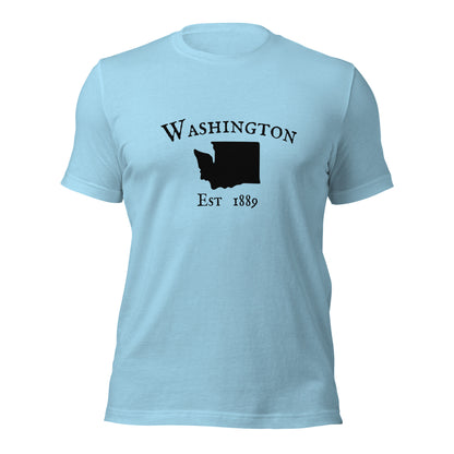 "Washington Established In 1889" T-Shirt - Weave Got Gifts - Unique Gifts You Won’t Find Anywhere Else!