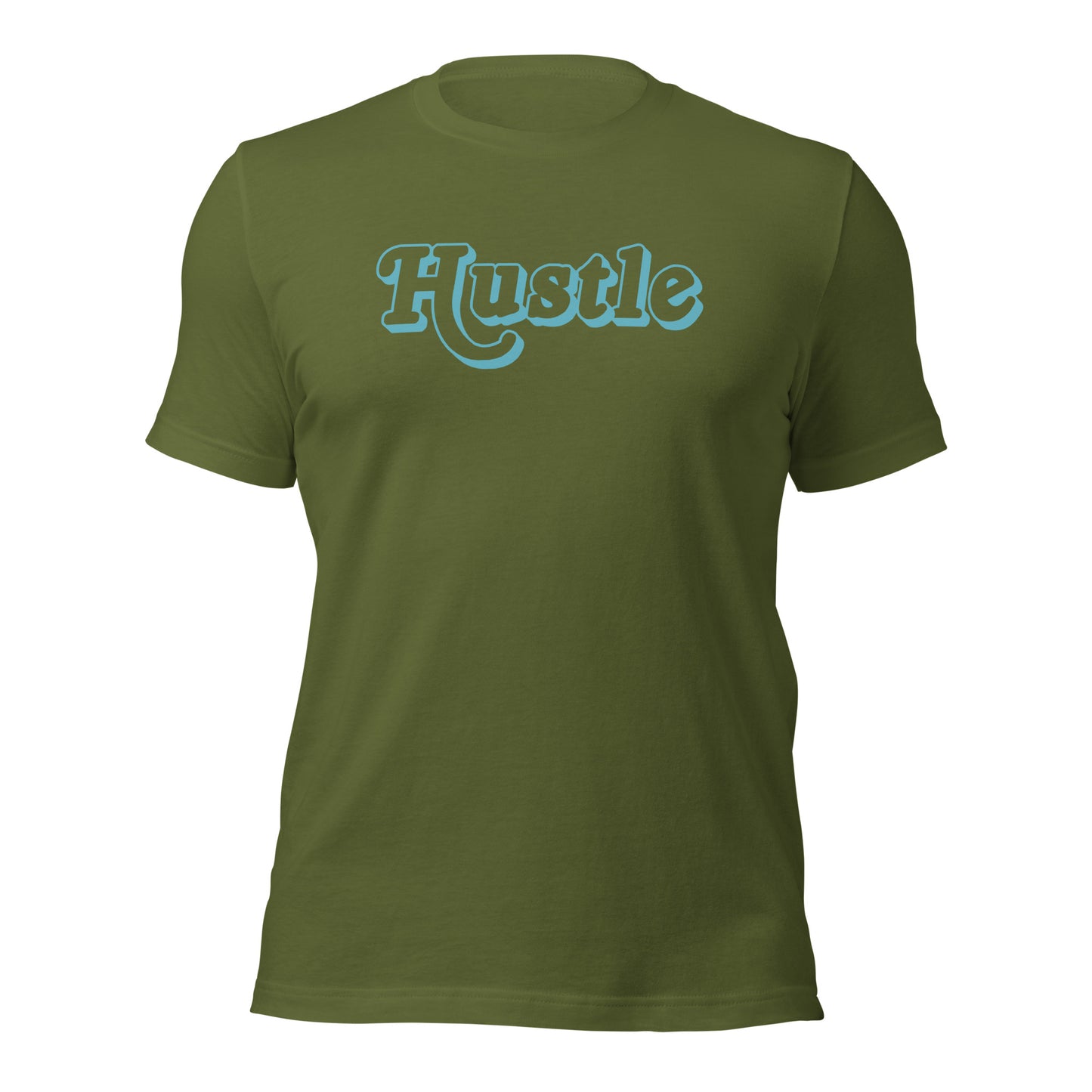Comfortable motivational t-shirt for hustlers
