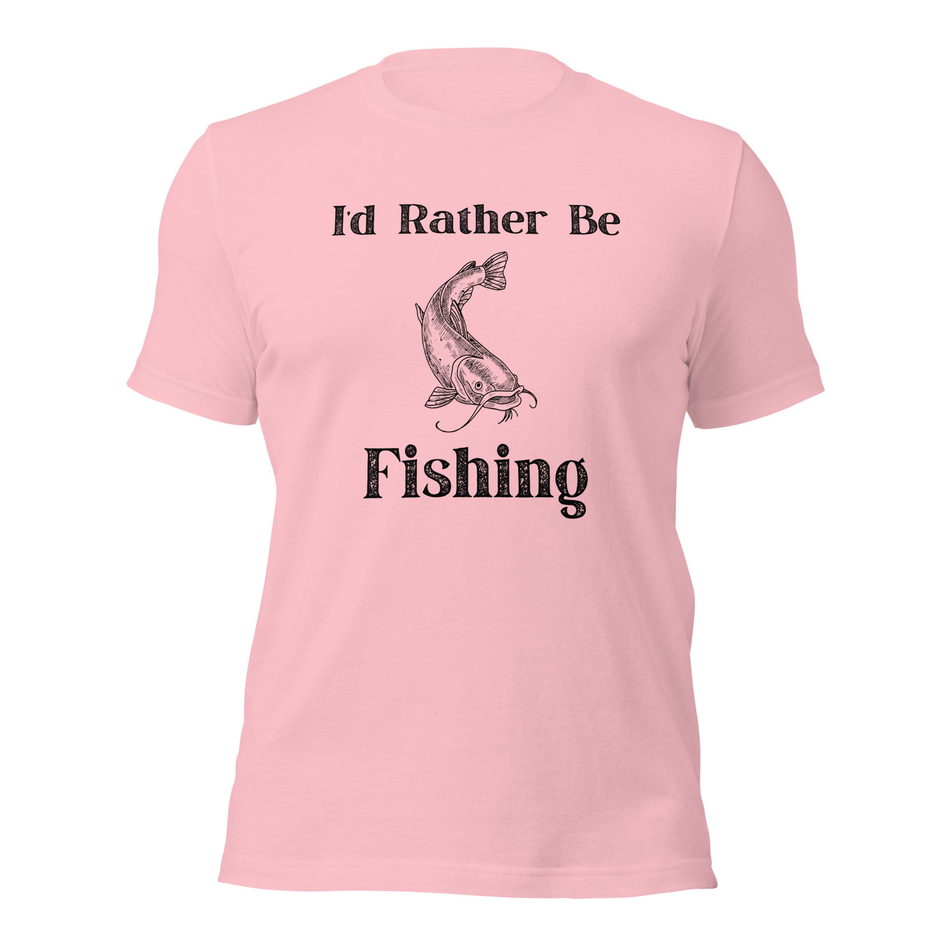 Unique gift idea: "I'd Rather Be Fishing" shirt for anglers.